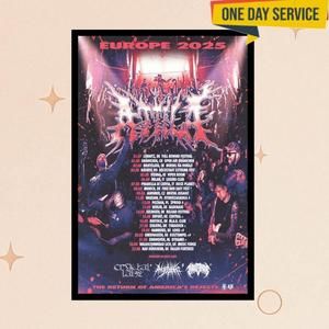 Attila Europe 2025 Poster